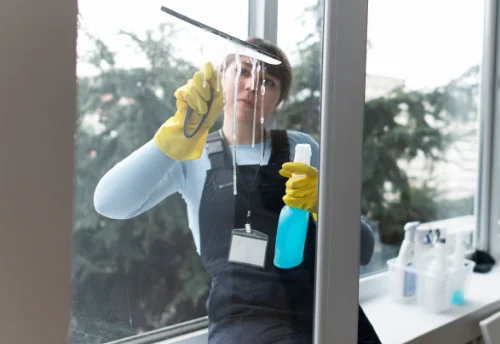 Nettoyage de vitres intérieures et extérieures à Videlles